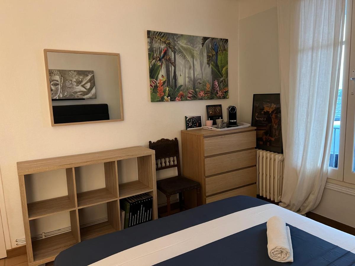 Lit Queen Size, 3Mn Beach Biarritz Ngoại thất bức ảnh